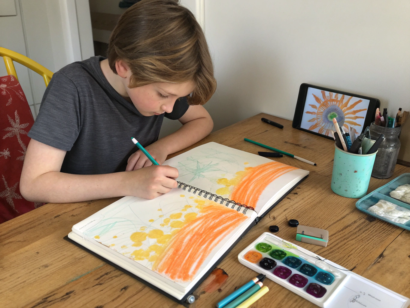 Mastering the Rule of Thirds in Kids Art